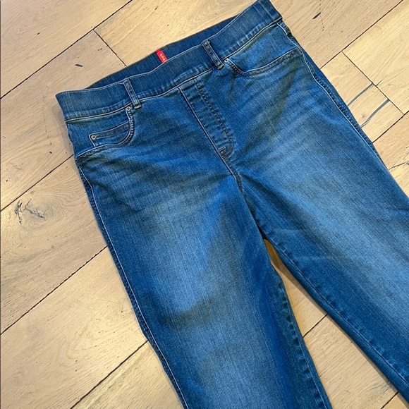 SPANX Dark Blue Ankle Jeans XL - Picture 2 of 4